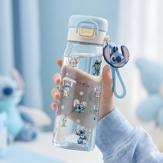 Stitch Plastic Water Bottle 500 ml